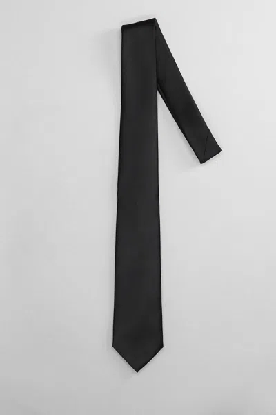 Shop Tagliatore Tie Tie In Black