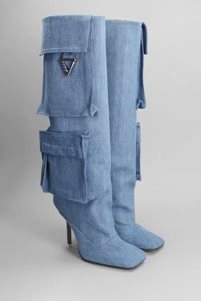 Attico Boots In Blue