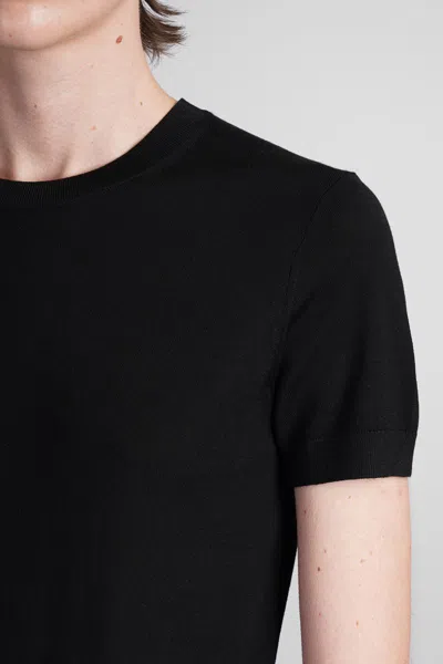 Theory Knitted Tops. In Black