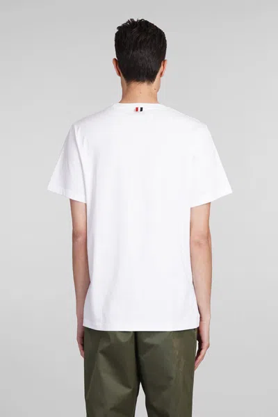 Shop Thom Browne T-shirt In White