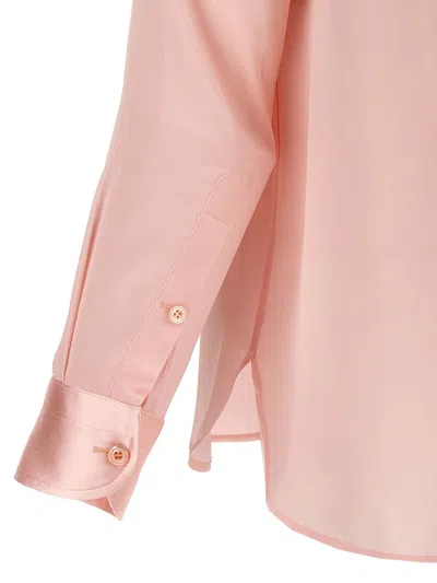 Shop Tom Ford Charmeuse Shirt In Pink