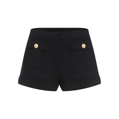Tom Ford Blue Virgin Wool Bermudas In Blue