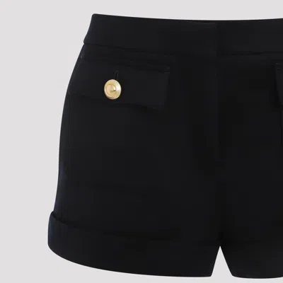 Tom Ford Blue Virgin Wool Bermudas In Blue
