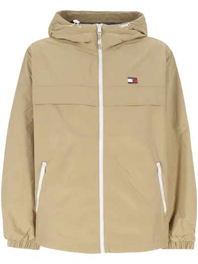 Shop Tommy Hilfiger Jackets In Tawny Sand