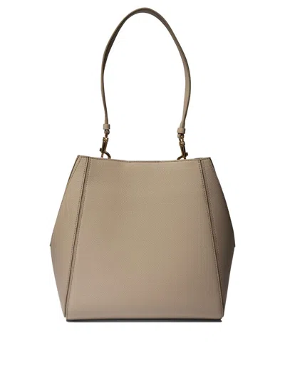 Shop Tory Burch 'mcgraw' Bucket Bag In Beige