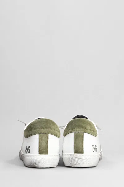 Shop Two Star Sneakers In White