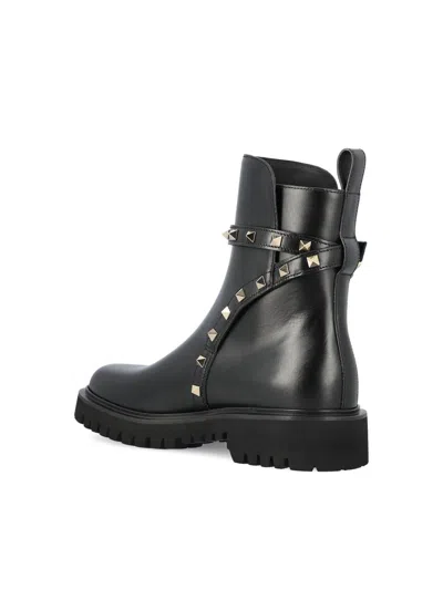 Shop Valentino Garavani Boots In Black