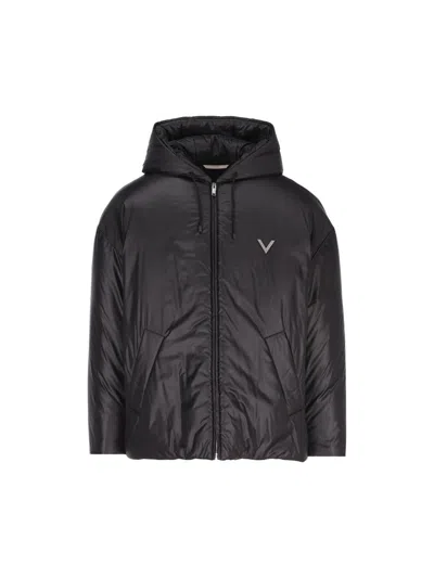 Shop Valentino Garavani Jackets In Black