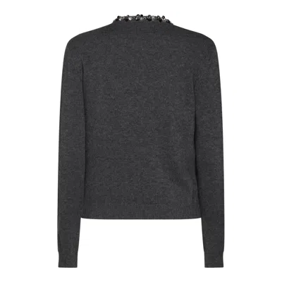 Shop Valentino Sweaters Grey