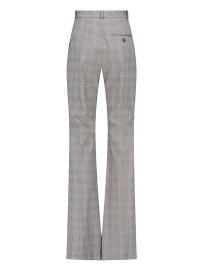 Shop Vivienne Westwood Trousers In Prince Of Wales