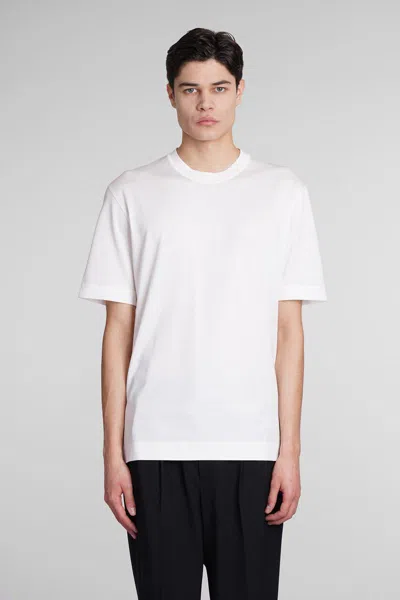 Shop Zegna T-shirt In White