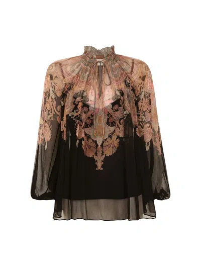 Shop Zimmermann Shirt In Black