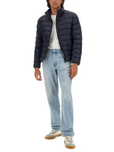 Colmar Down Jacket With Logo In Blue