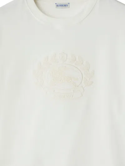 Burberry Ekd T-shirt In White