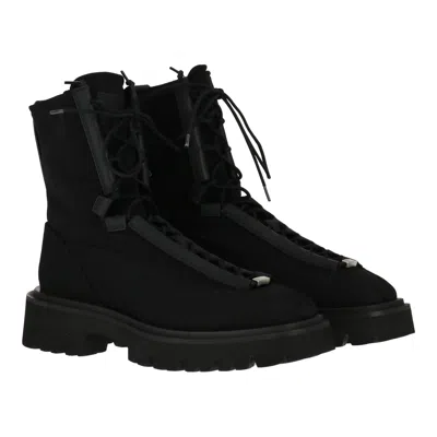 Ferragamo Womens Black Boot In Black