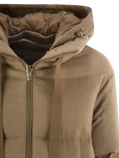 Herno A-shape In Silk Cashmere