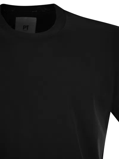 Pt Torino Round-neck Stretch T-shirt