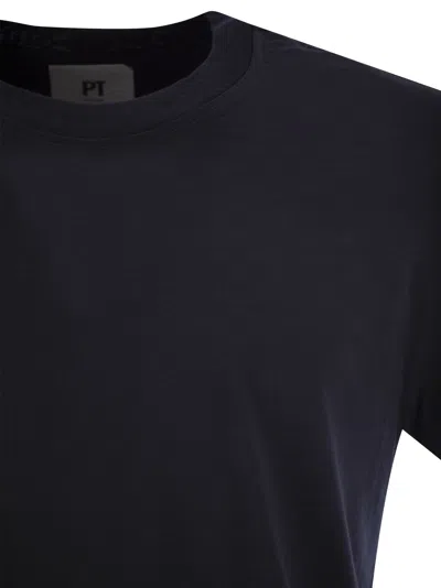 Pt Torino Round-neck Stretch T-shirt