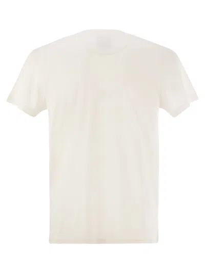 Pt Torino White Silk Blend T-shirt