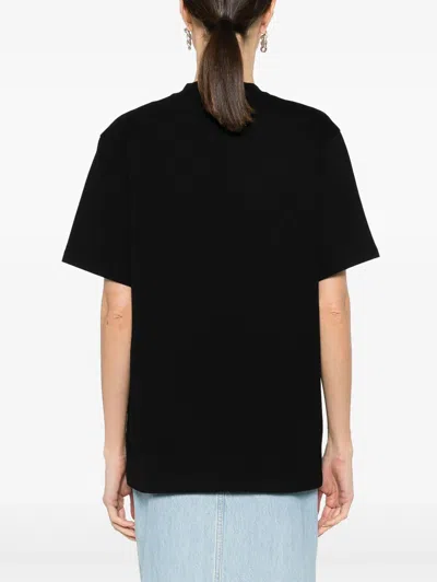 Stella Mccartney T-shirt With Logo Print And Crew Neckline