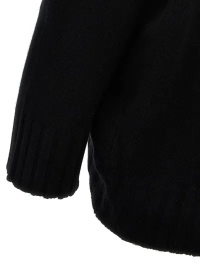 Attico Round-neck And Long-sleeved Sweater