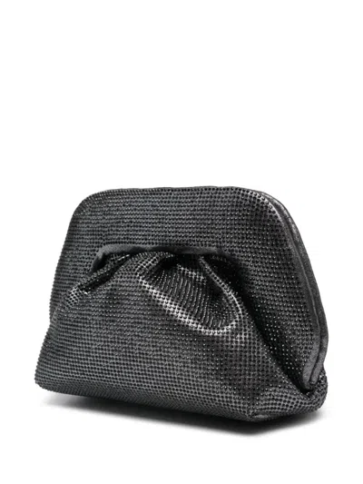 Themoirè Themoire Gea Clutch Bag In Black