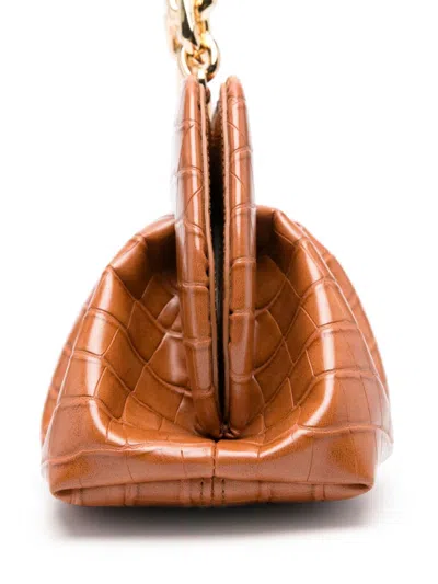 Themoirè Tia Croco Bag