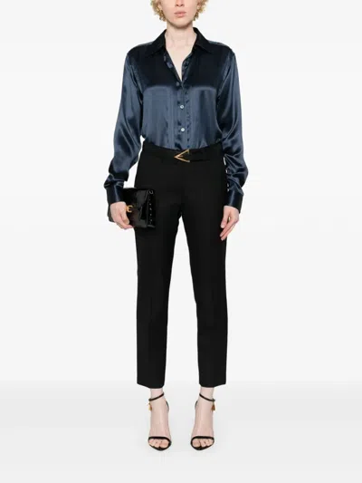 Shop Tom Ford Smocked Shirt