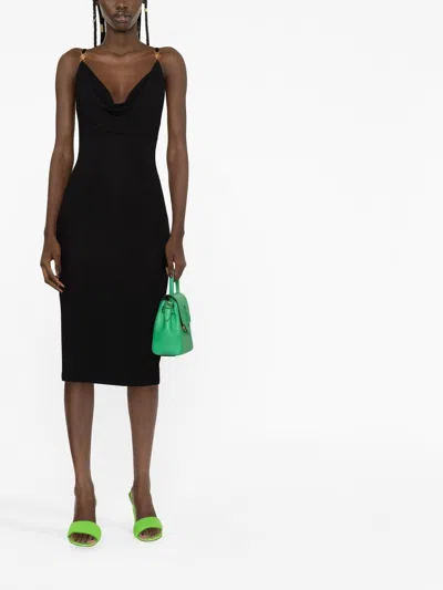 Versace Medusa-strap Corset-style Dress