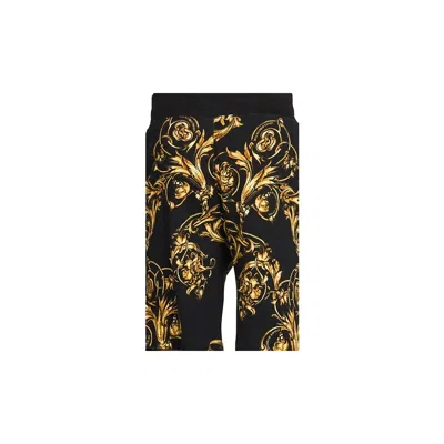 Shop Versace Jeans Couture Baroque Print Shorts