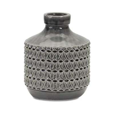 Houzbling Vase 9"h Terra Cotta