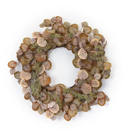 Houzbling Eucalyptus Wreath 22"d Polyester