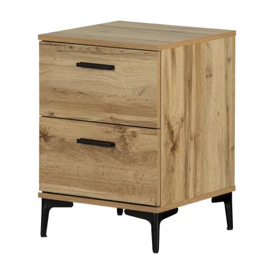 South Shore Furniture Slendel Side Table, Nordik Oak