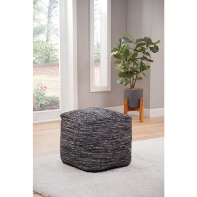 Steve Silver Omari Square Handwoven Pouf