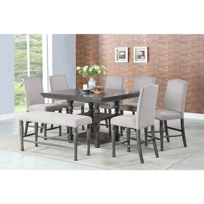 Steve Silver Caswell Counter Chair - Set Of 2