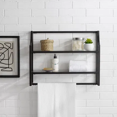 Crosley Furniture Aimee Wall Shelf Oil Rubbed Bronze
