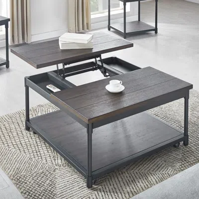 Steve Silver Prescott Lift-top Square Cocktail Table