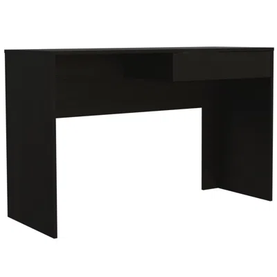 Depot E-shop Acanto 1 Drawer Computer Desk Black Wengue