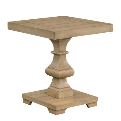STEVE SILVER DORY SQUARE END TABLE SAND 
