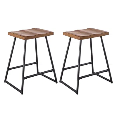 Steve Silver Landon Counter Stool Set Of 2