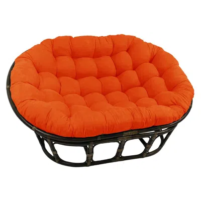 International Caravan Rattan Double Papasan Chair Frame Only