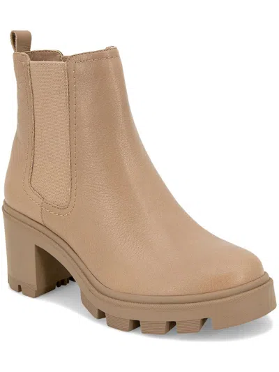 Splendid Marion Womens Lugged Sole Slip On Ankle Boots In Multi