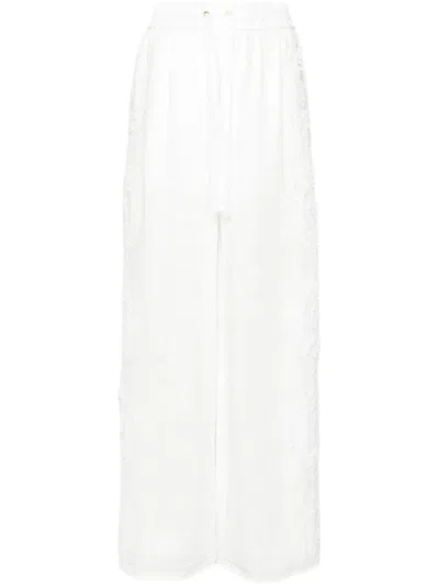 Shop Zimmermann Halliday Wide Leg Trousers