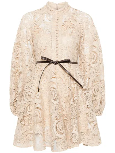 Shop Zimmermann Short Waverly Lace Dress