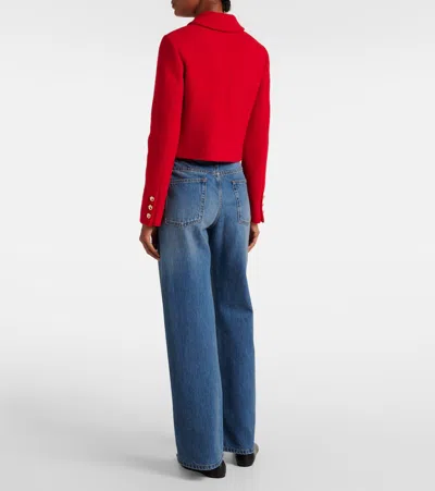 Altuzarra Astley Wool Jacket In Rot