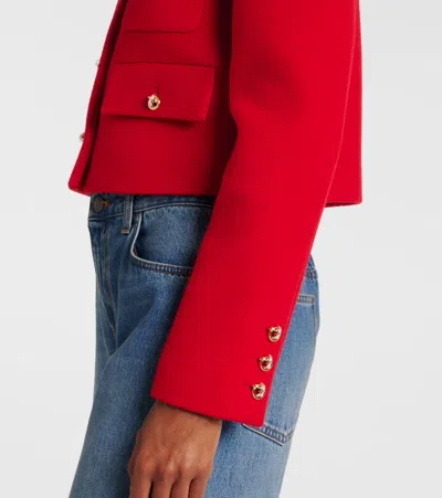 Altuzarra Astley Wool Jacket In Rot