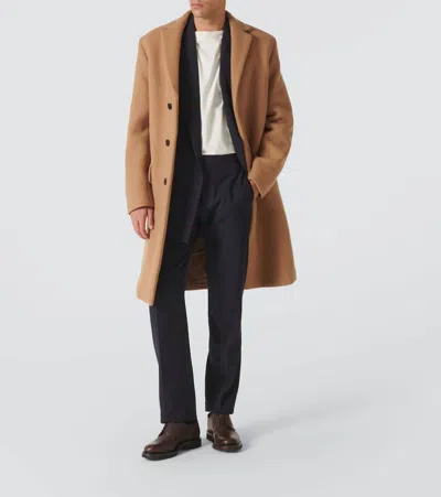 George Cleverley Archie Leather Derby Shoes In Braun