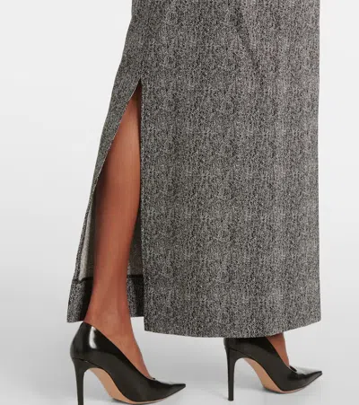 MURRAY人字纹加长半身裙