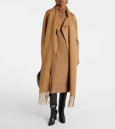 羊绒高领毛衣式连衣裙