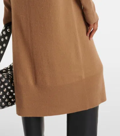 羊绒高领毛衣式连衣裙